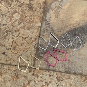 Kendra scott earrings, 5 pairs sold seperately or together